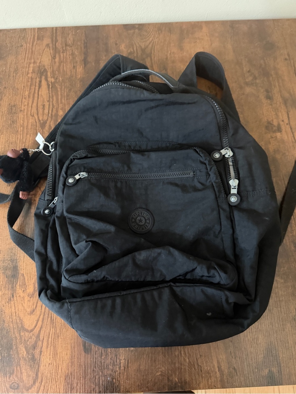 Kipling Black Backpack